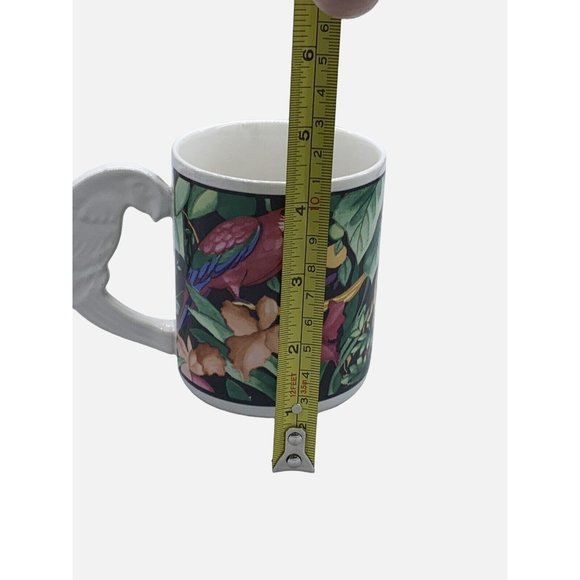 Vitromaster Rainforest Coffee Mug Tiger Parrot Design - Picture 9 of 9